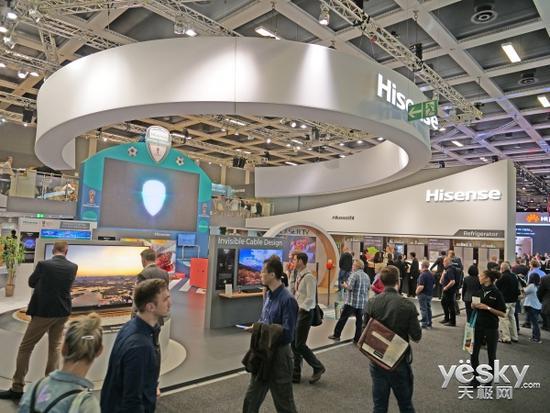 大屏與球賽是最佳CP 海信激光電視德國走紅