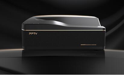 百吋激光電視震撼發(fā)布，PPTV帝國之路穩(wěn)步前行